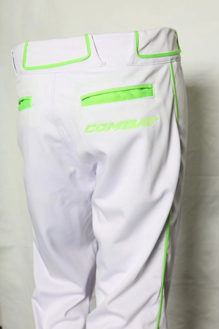 Combat Premium Stock Pant White/Lime Premium Stock Pants 3 Combat Premium Stock Pant White/Lime Premium Stock Pants
