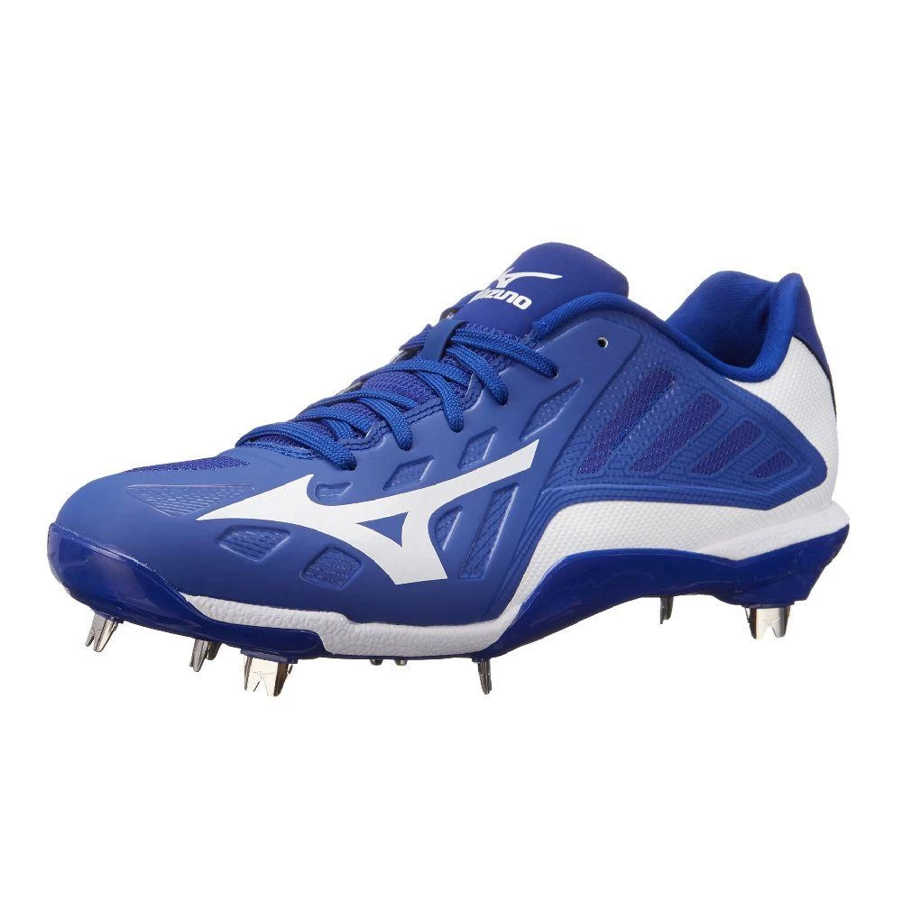 Shoes Mizuno Heist IQ Mid Cleat Royal/White 3 Shoes Mizuno Heist IQ Mid Cleat Royal/White