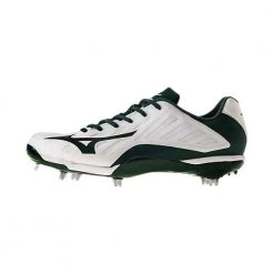 Mizuno Heist IQ MX Cleat White/Green Shoes