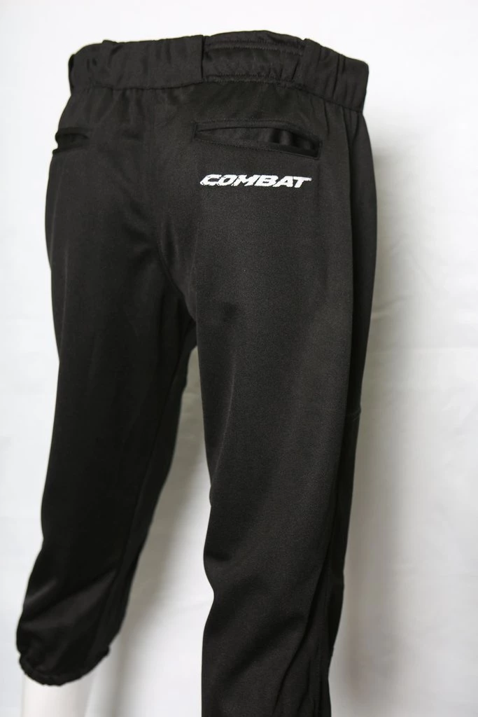 Combat Pride Fastpitch Pant Solid Black 3 Combat Pride Fastpitch Pant Solid Black